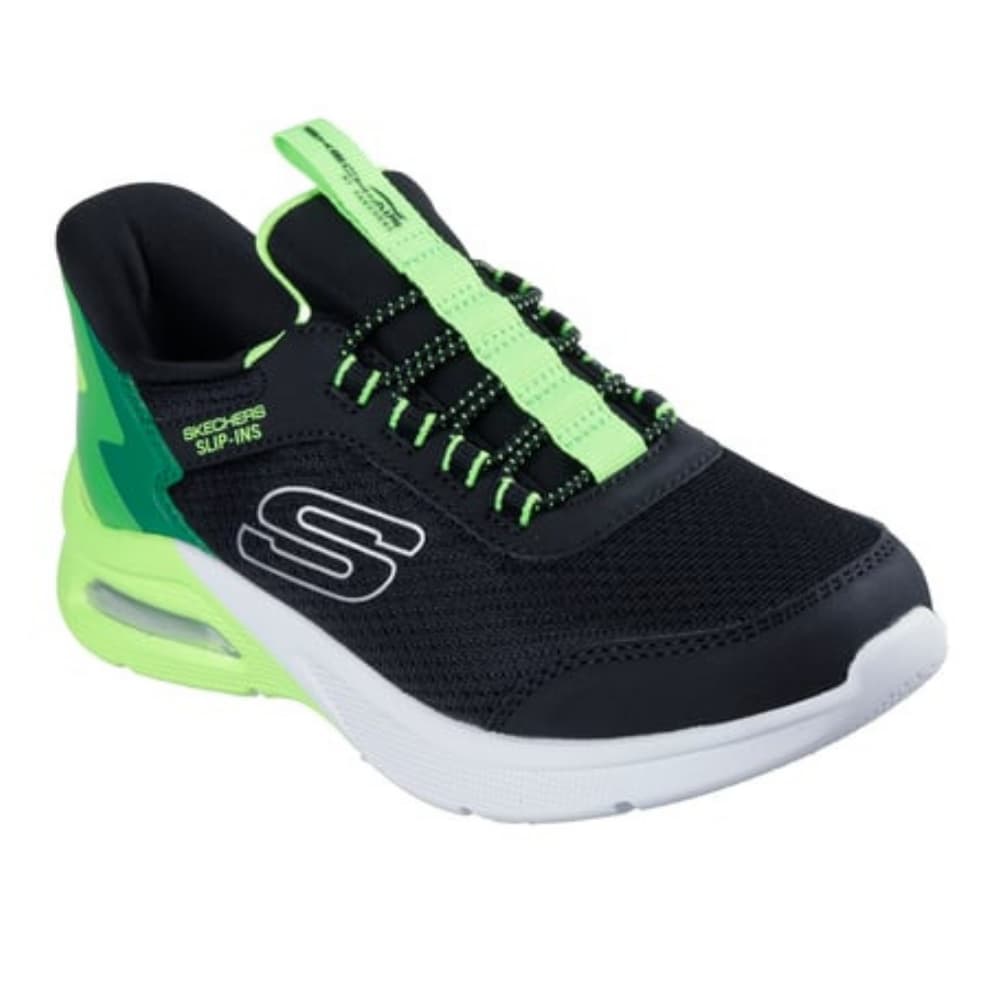 Skechers Kids Boy's Slip-ins: Microspec Max - Brisk-Stripe