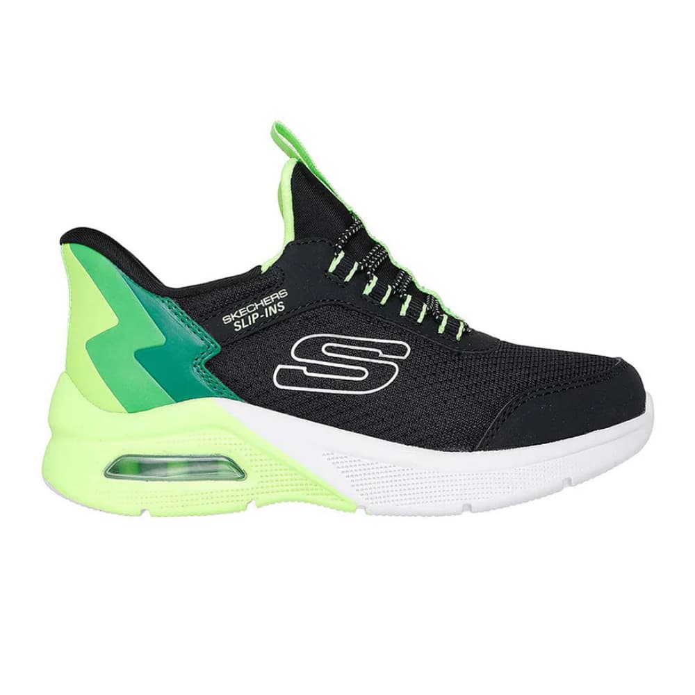 Skechers Kids Boy's Slip-ins: Microspec Max - Brisk-Stripe