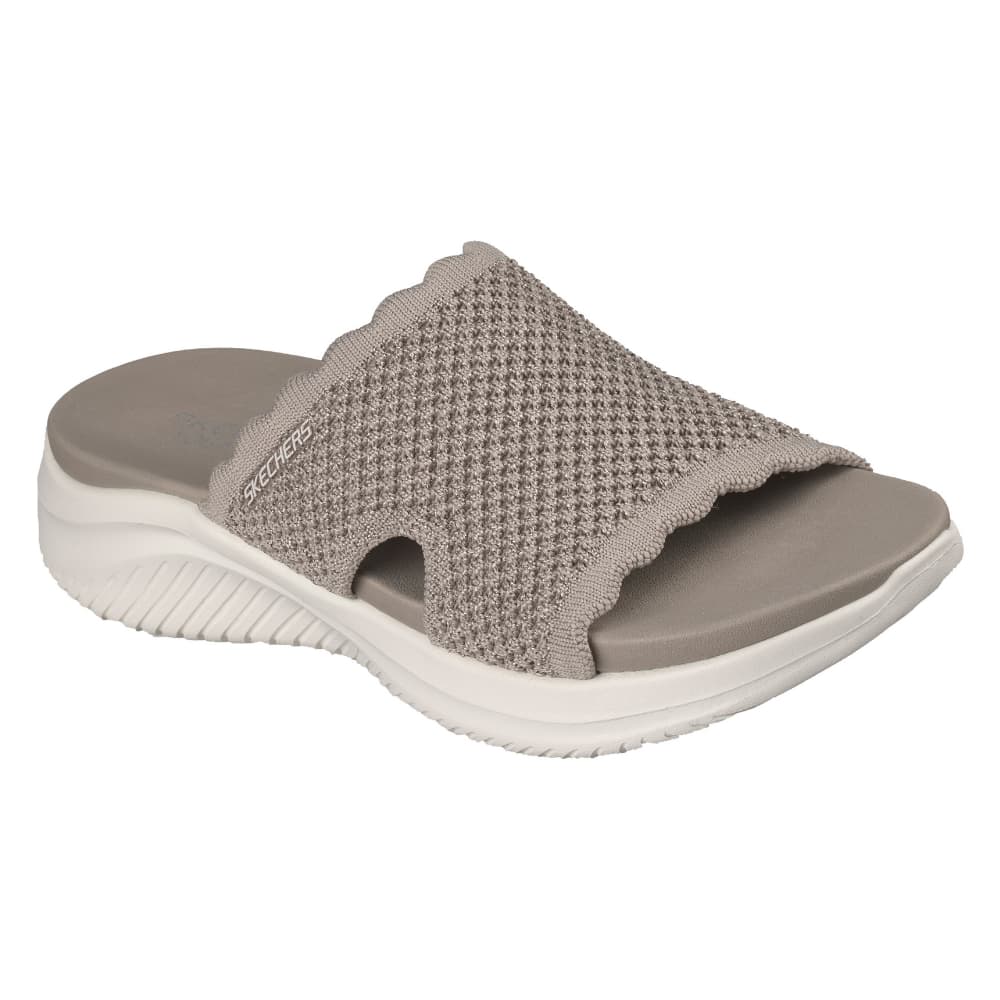 Skechers Women's ULTRA FLEX 3.0 Slip-On Slide Sandals