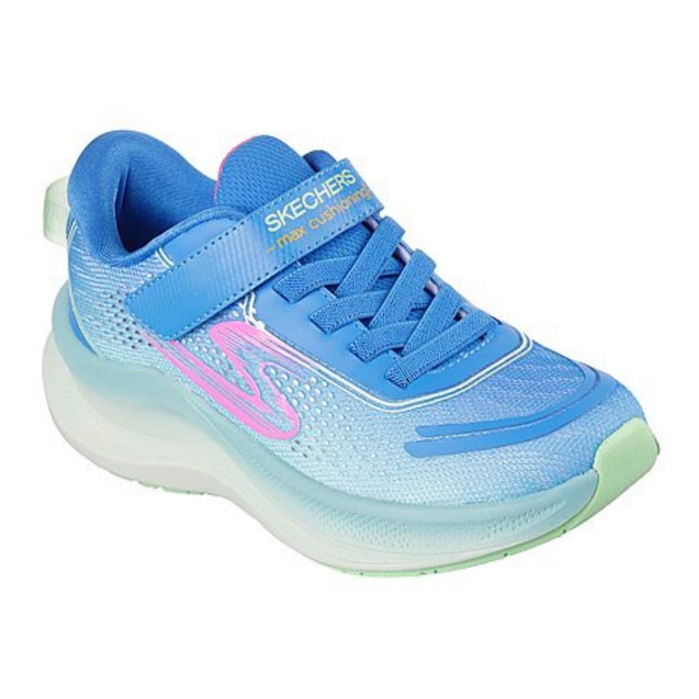 Skechers kids Girls Max Cushioning Ascend Purple Mint