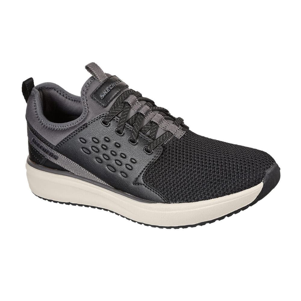 Skechers Men's Crowder Colton Black/Grey Trainer Shoes