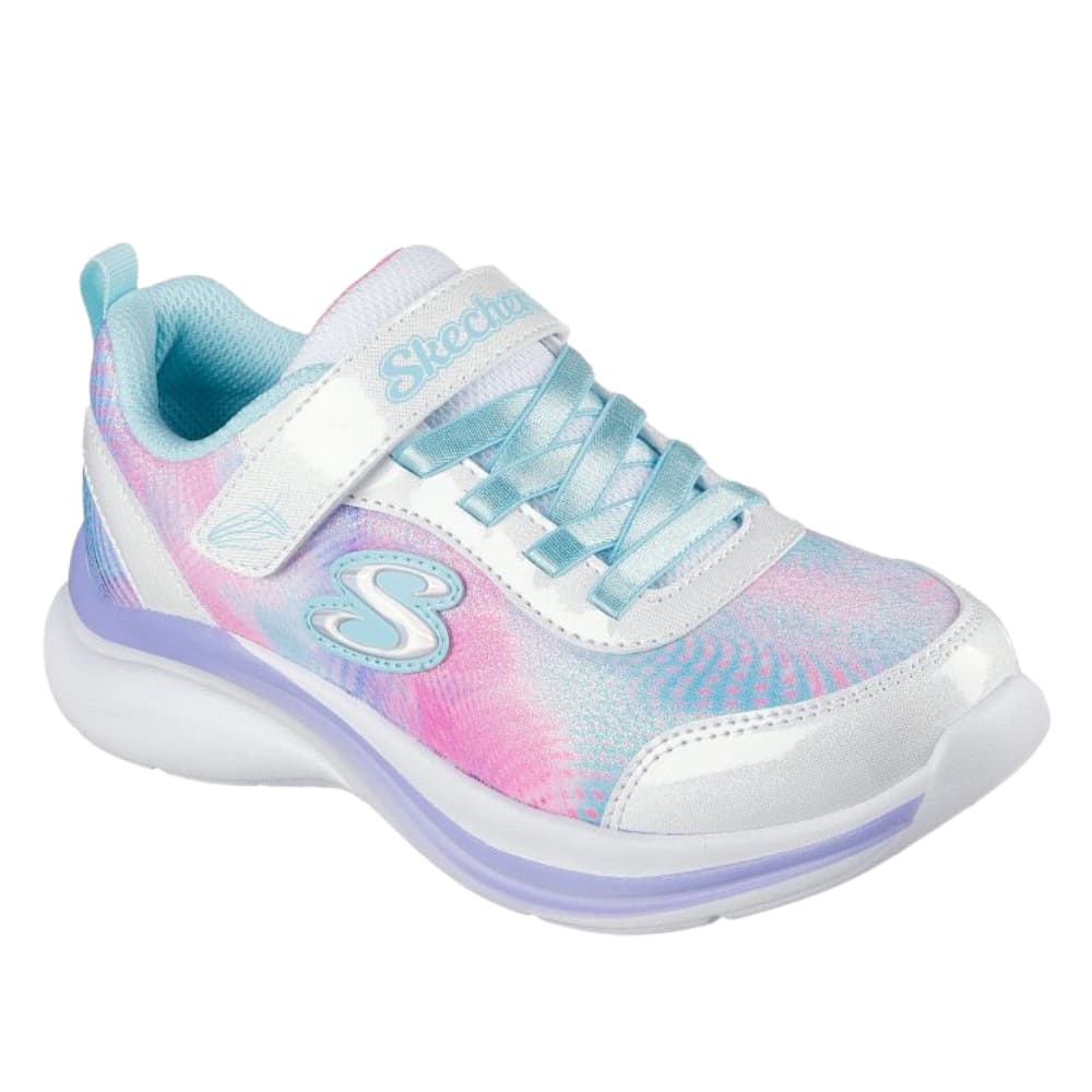 Skechers kids Girls ALOHA DREAM Sports Shoes with Hook and Loop Closure