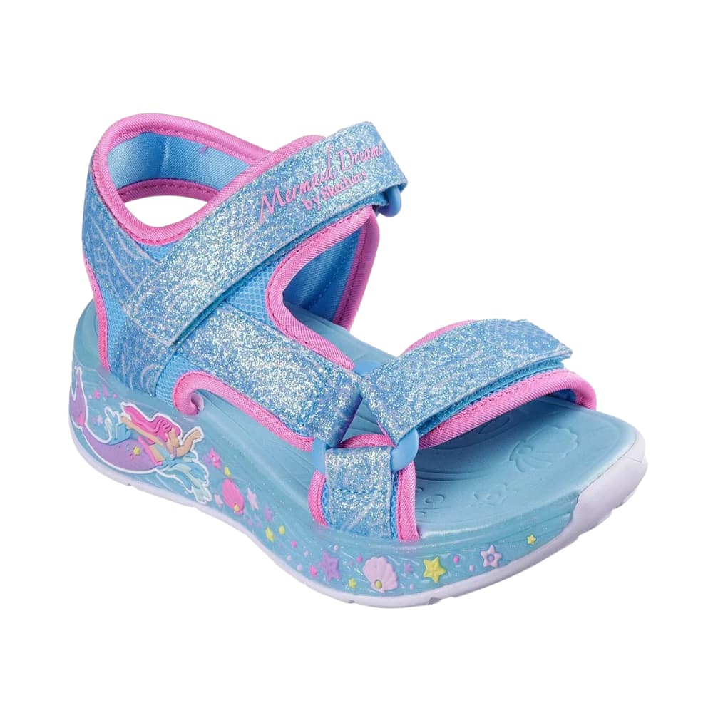 Skechers kids Girls Mermaid Dreams Sandal