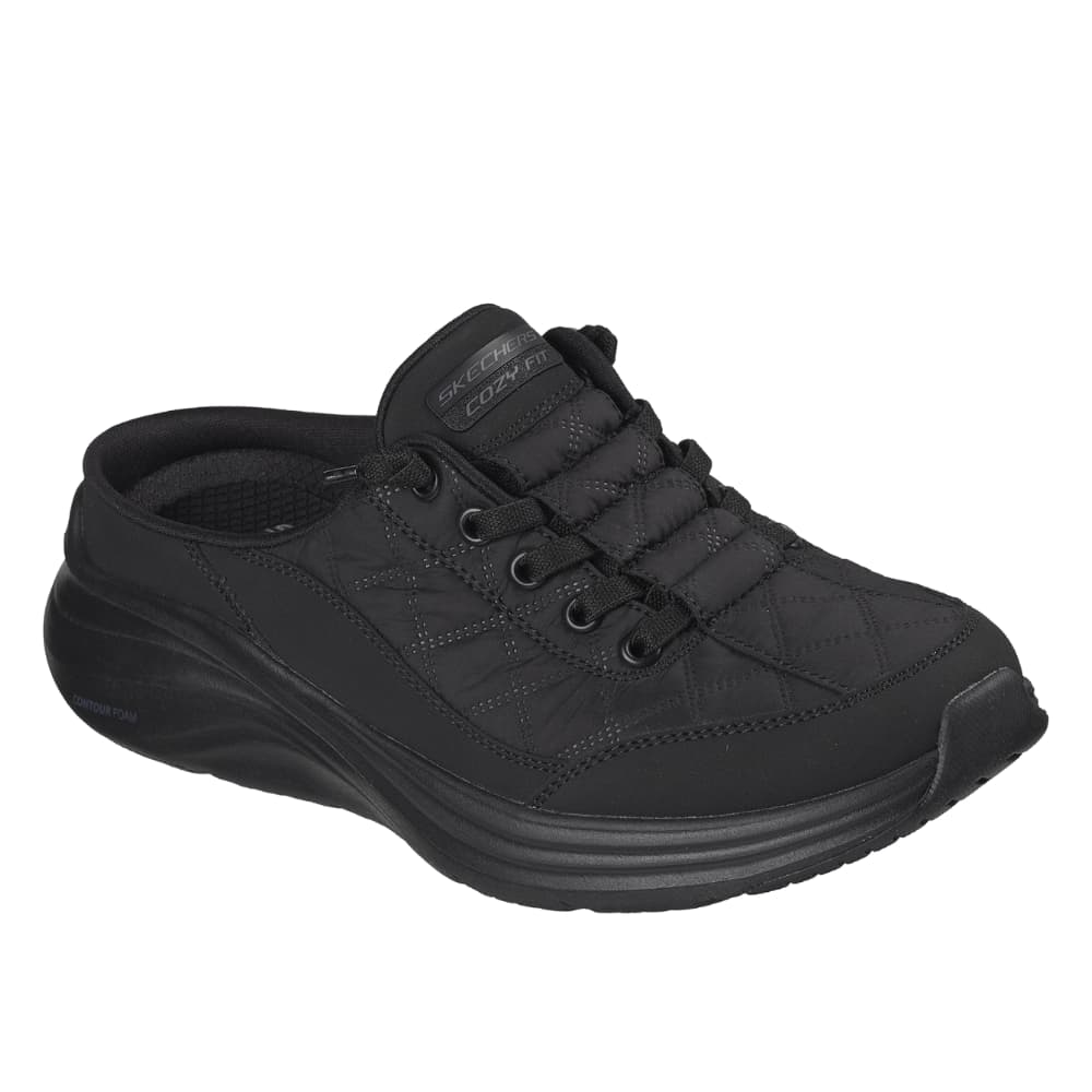 Skechers Women's Cozy Fit - Sweet Embrace Women's Black Slip-On Shoes