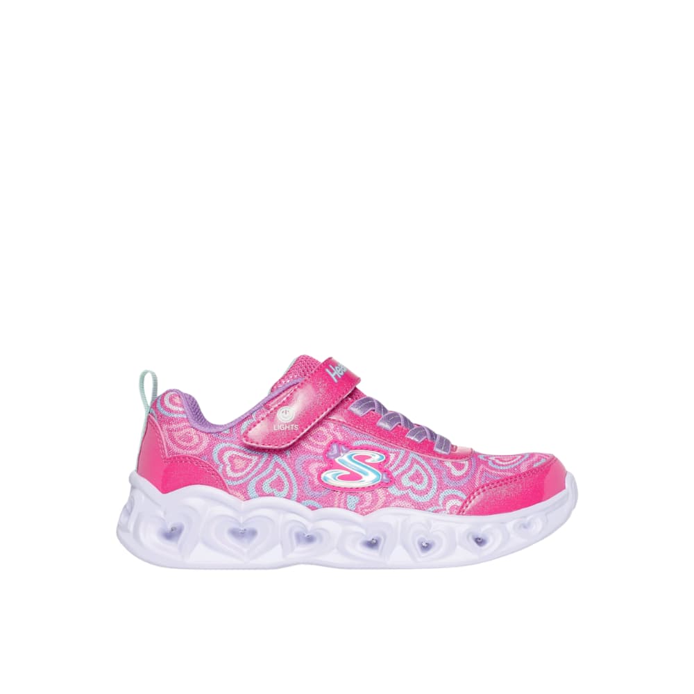 Skechers kids Girls Heart Lights - Boogie Love