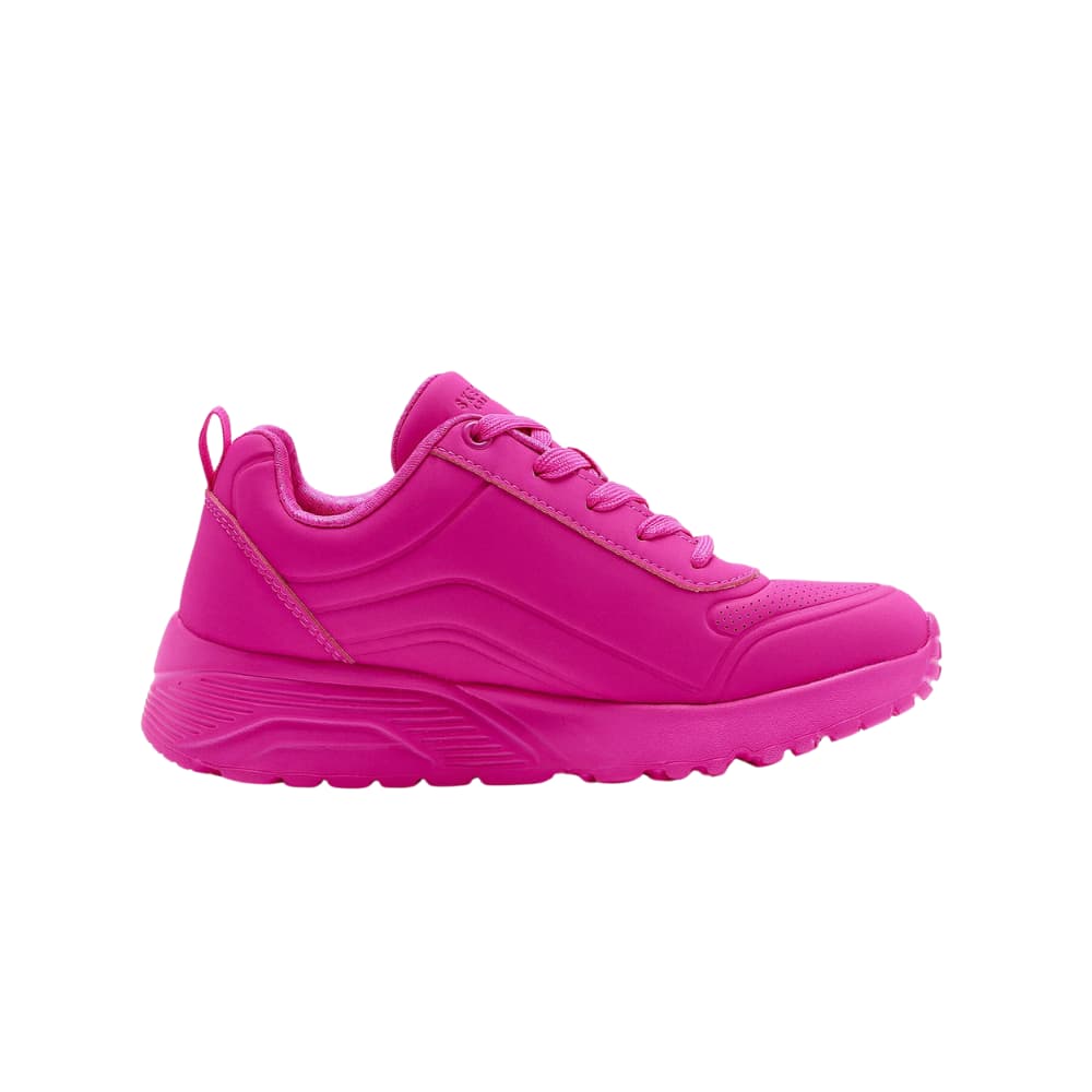 Skechers kids Girls Uno Lite-neon Zip Sneaker