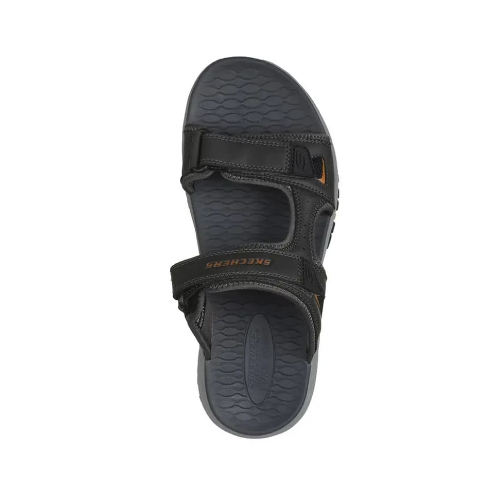 Skechers Men's Relaxed Fit Prewitt Lanston Open Back Sandals