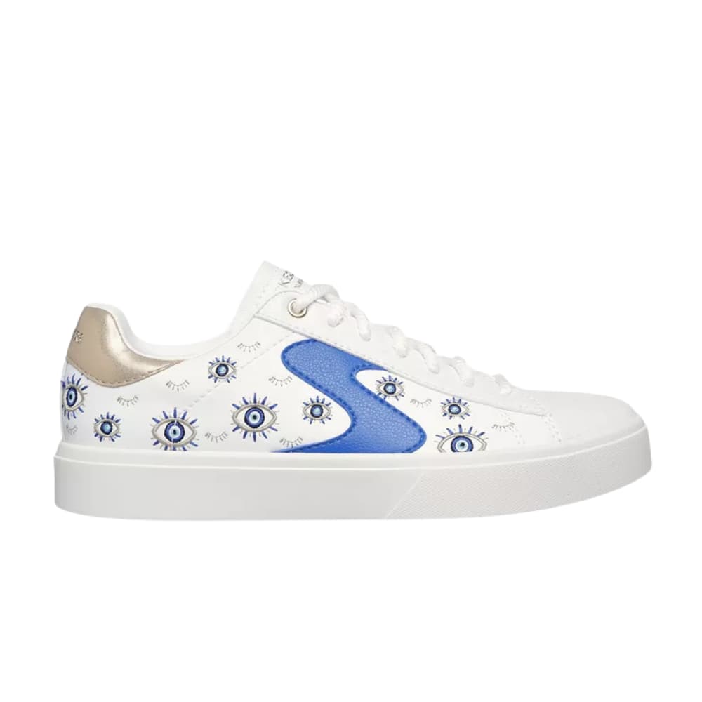 Skechers Women's Logo Detail Sneakers with Lace-Up Closure - EDEN LX