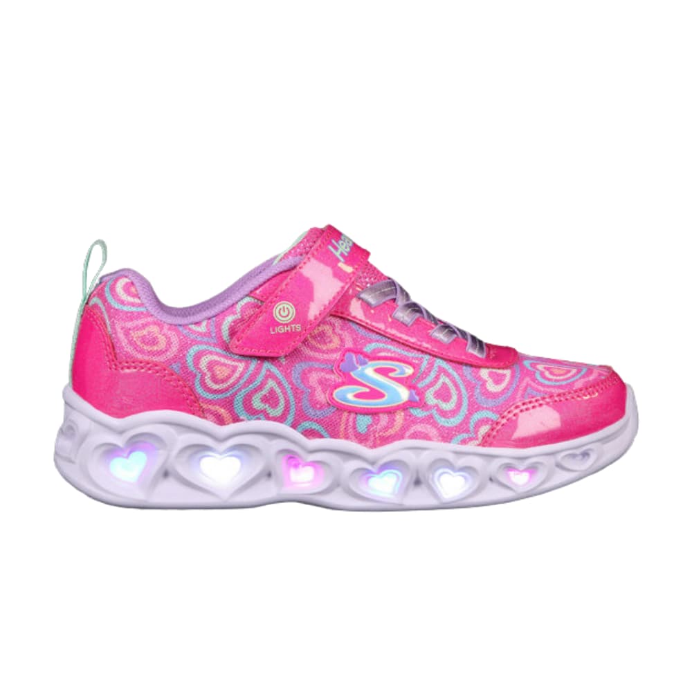 Skechers kids Girls Heart Lights - Boogie Love