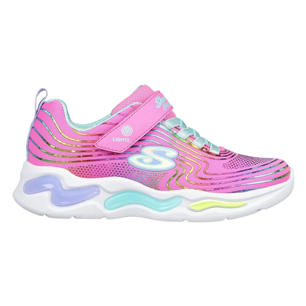 Skechers kids Girls Kids' S-Lights: Wavy Beams