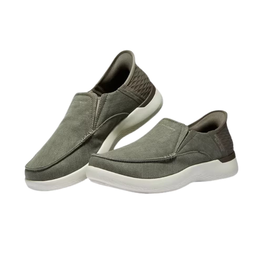 Skechers men's shoes comfortable and lightweight one-legged walking shoes