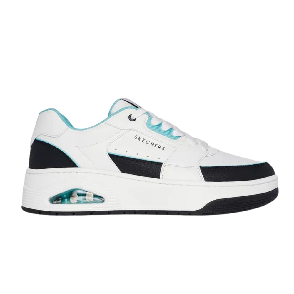 Skechers Men's Uno Court-Low Post Natural Grey Men Casual Lifestyle Shoes