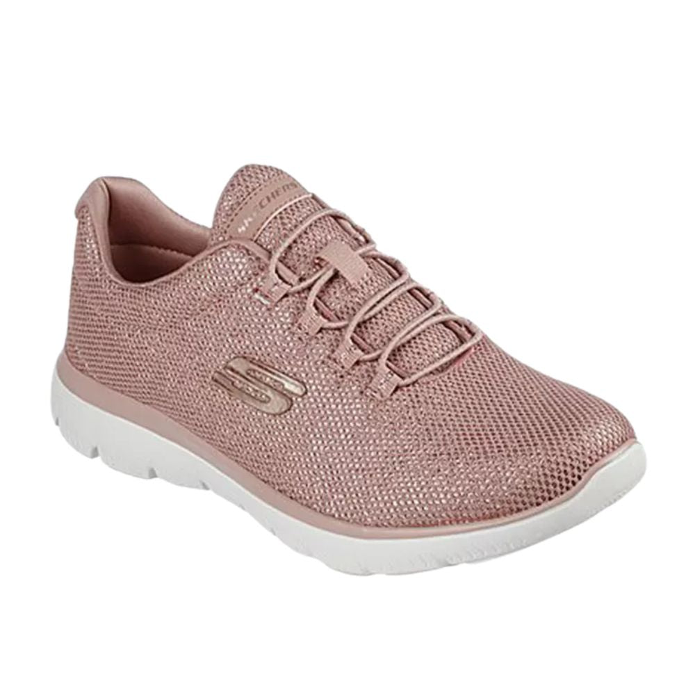 Skechers Women's Summits Classic Touch Slip-On Lace-Up Trainers -