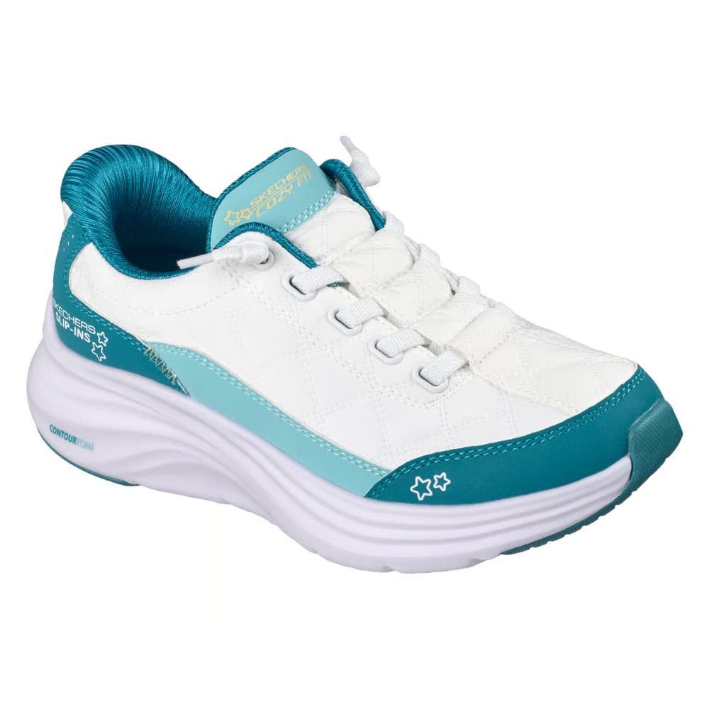Skechers kids Girls Slip-ins: Contour Foam - Cozy Fit