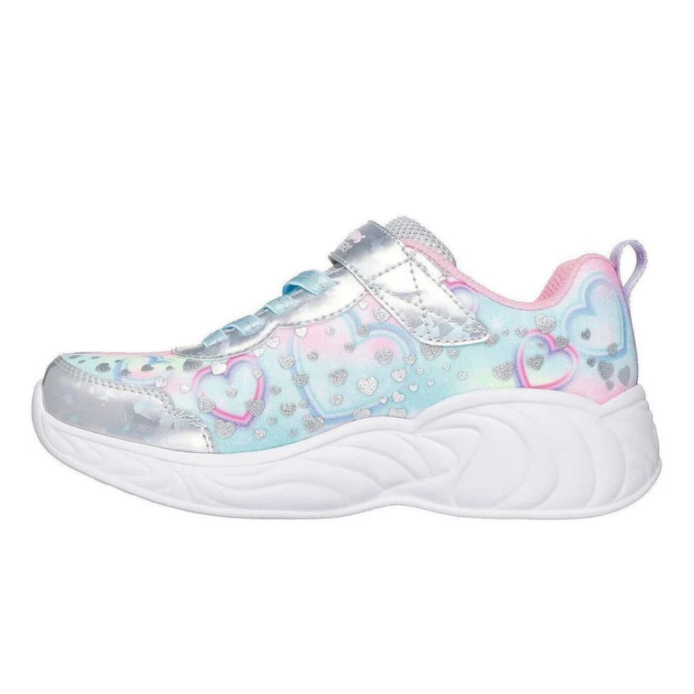 Skechers kids Girls S-Lights Unicorn Dreams - Heart Sparkles