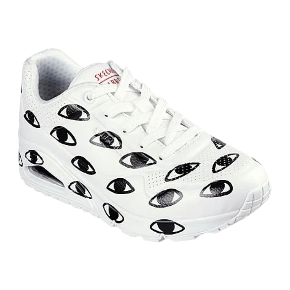 Skechers Women's x Ricardo Cavolo Uno-Many Eyes White Multi Women Casual