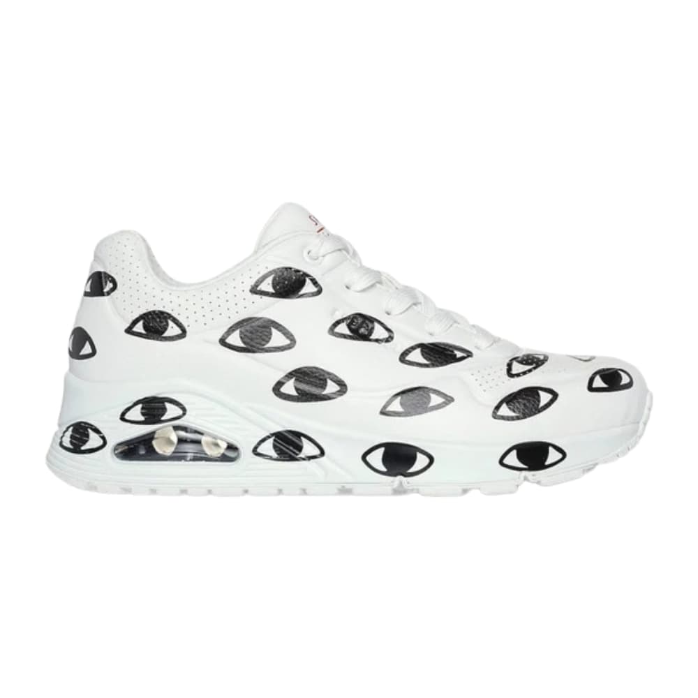 Skechers Women's x Ricardo Cavolo Uno-Many Eyes White Multi Women Casual