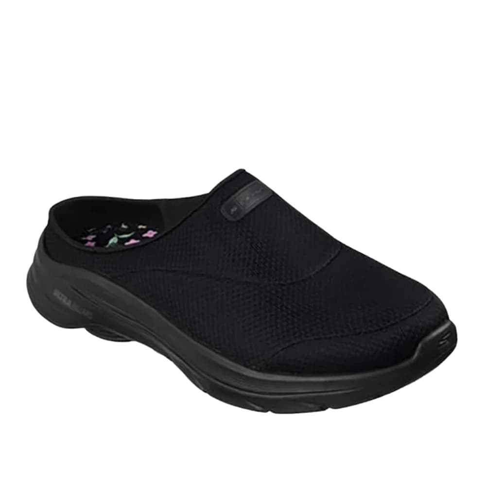 Skechers Women's Go Walk 8 Taupe Floral Women Casual Slip On Shoes Slippers