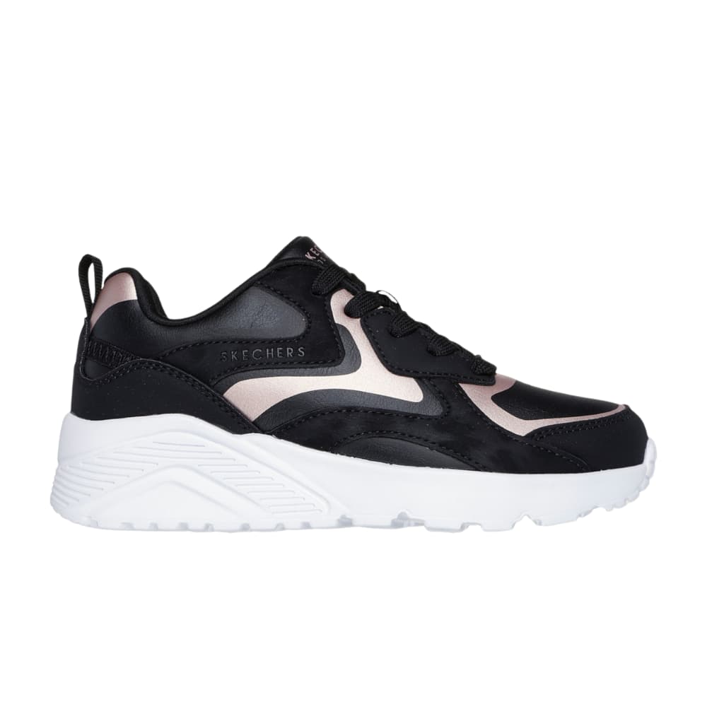 Skechers kids Girls Street UNO Lite - Metallic Blast