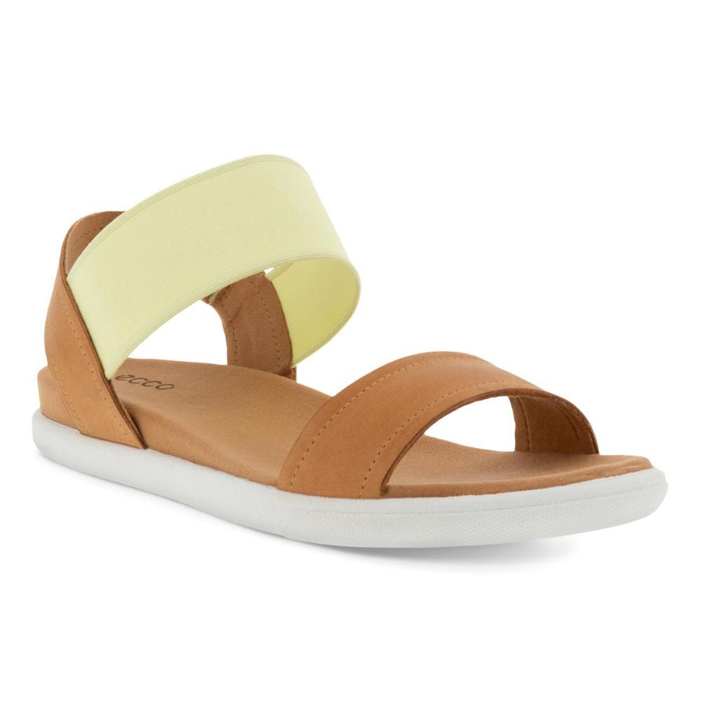 ECCO Women's Damara Sandal Lion Sambal KP