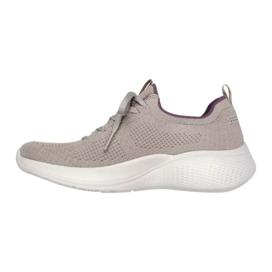 Skechers  Women's  BOBS INFINITY Knitted Lace-Up Sneakers