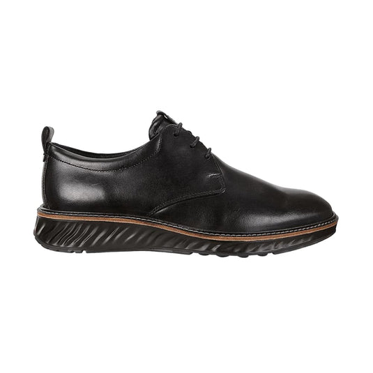 ECCO Men's ST.1 HYBRID PLAIN TOE SHOE Black