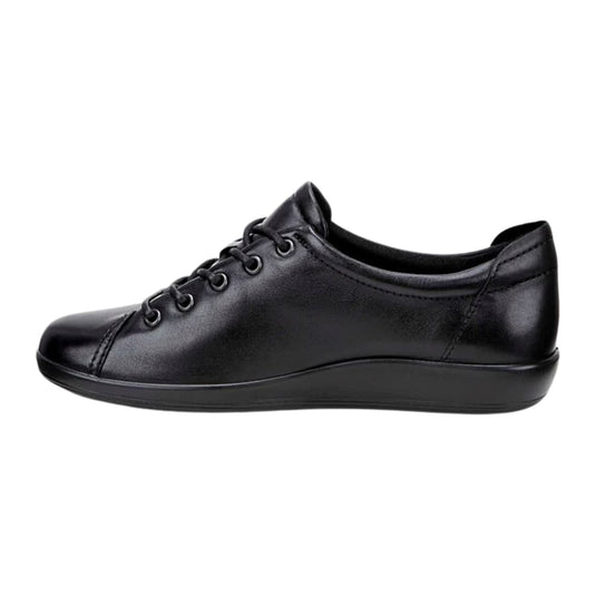 Ecco Women's SOFT 2.0 BLACK WITH BLACK SOLE