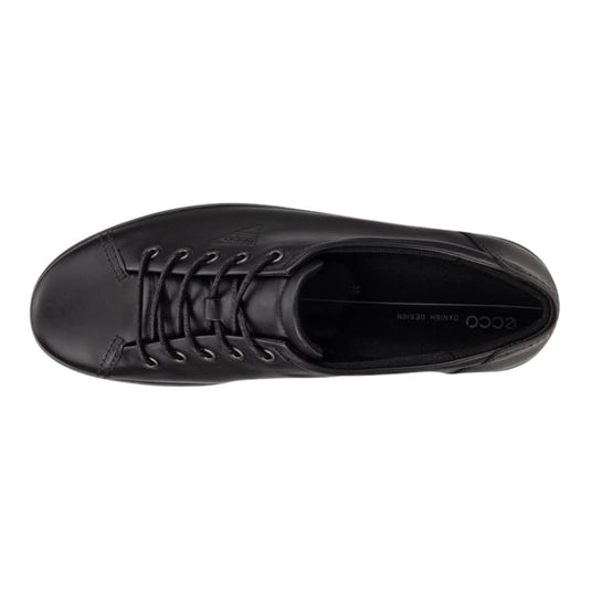 Ecco Women's SOFT 2.0 BLACK WITH BLACK SOLE