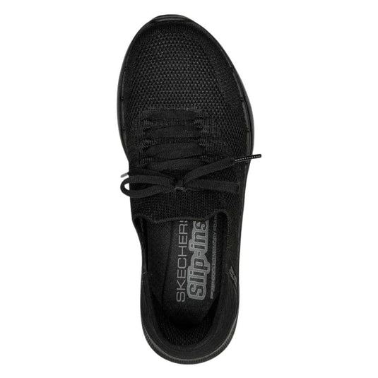 Skechers  Women's Hands Free Slip-ins Go Walk 6-Lovely Day Black 9.5