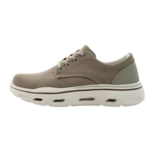 Skechers Men's  Textured Walking Shoes with Lace-Up Closure AED 405