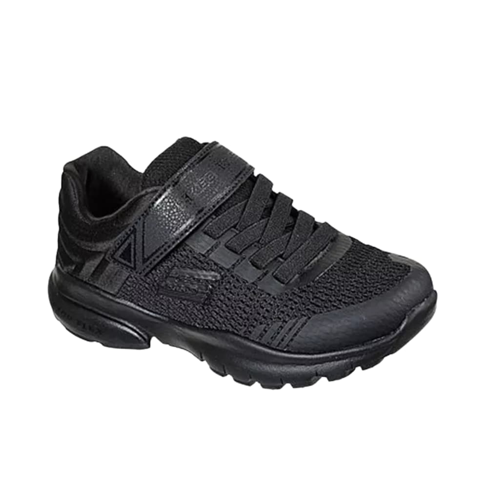 Skechers Kids Boy's textured Trainers with Hook and Loop Closure - RAZOR