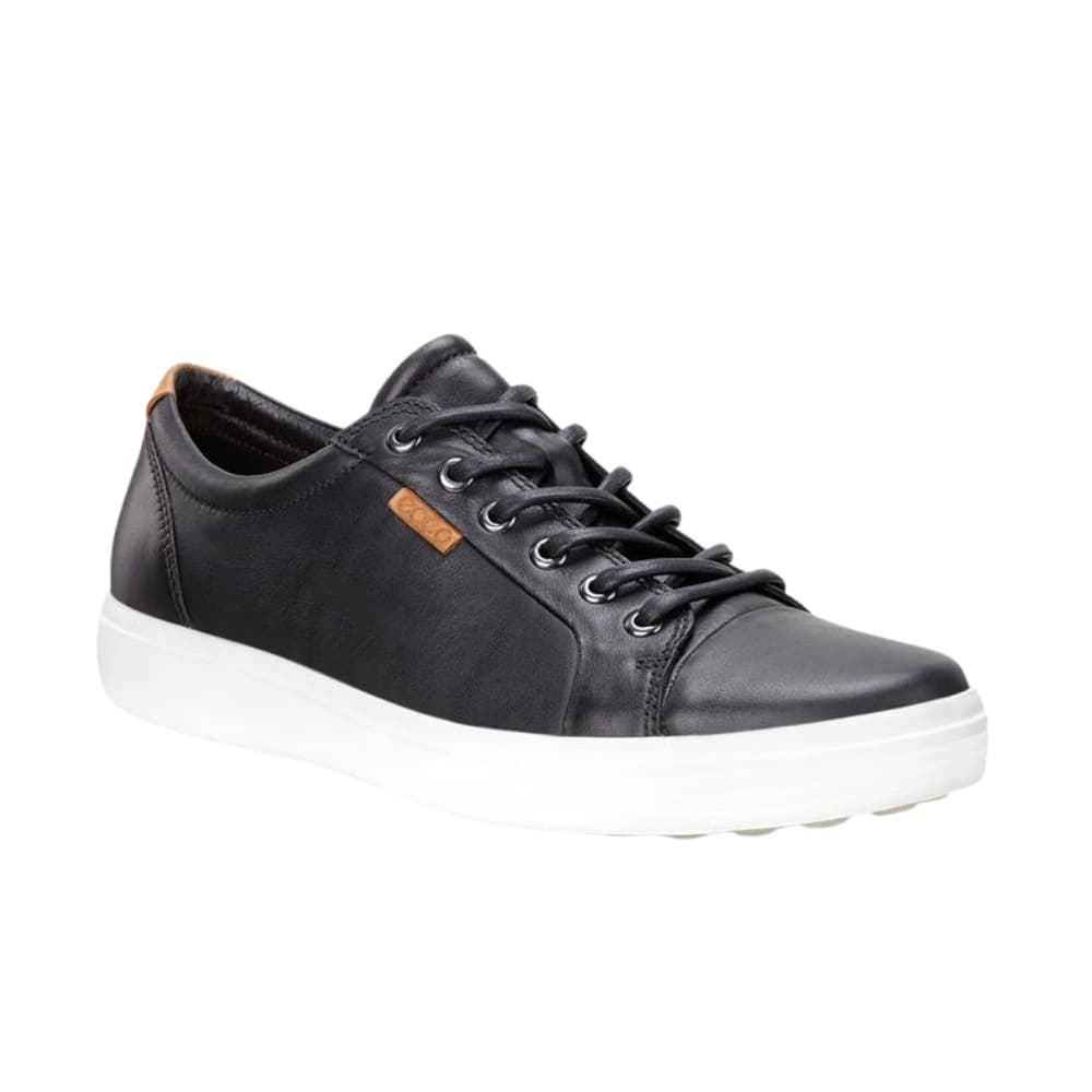 ECCO Men's Casual Mens Soft 7 Black Sneaker