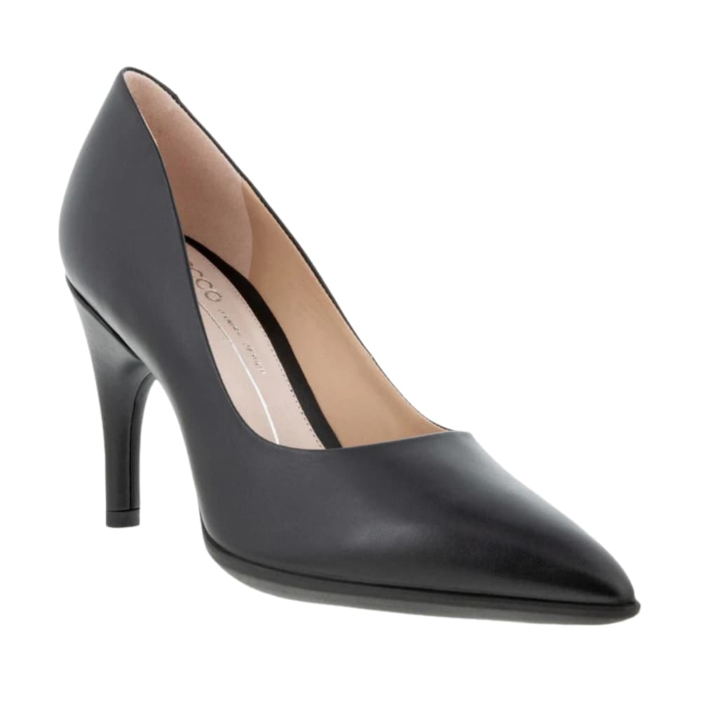 ECCO Women's SHAPE STILETTO 75 BLACK FRISSON