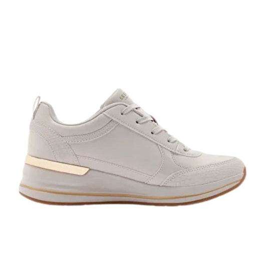 Skechers  Women's TRAINERS BILLION 2 FINE SHINE BEIGE