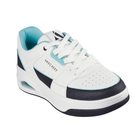 Skechers Men's  Uno Court-Low Post Natural Grey Men Casual Lifestyle Shoes