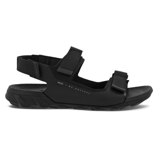 ECCO Men's   Mx Onshore 3-Strap Water Friendly Sport Sandal, Black, 10 UK