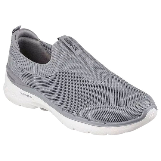 Skechers Men's Go Walk 6 'Light Grey Slip-On'