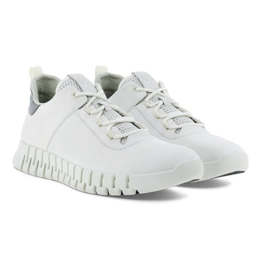 ECCO Men'S Gruuv M White White