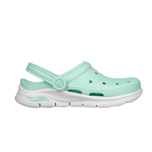 Skechers Women's ARCH FIT FOAMIES Marble Pattern Clogs
