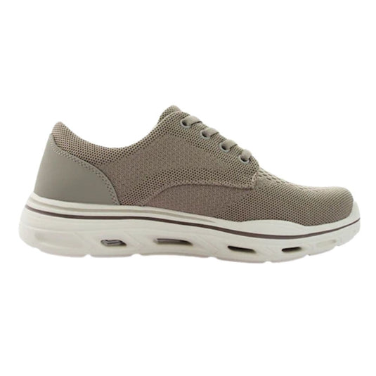 Skechers Men's  Textured Walking Shoes with Lace-Up Closure AED 405