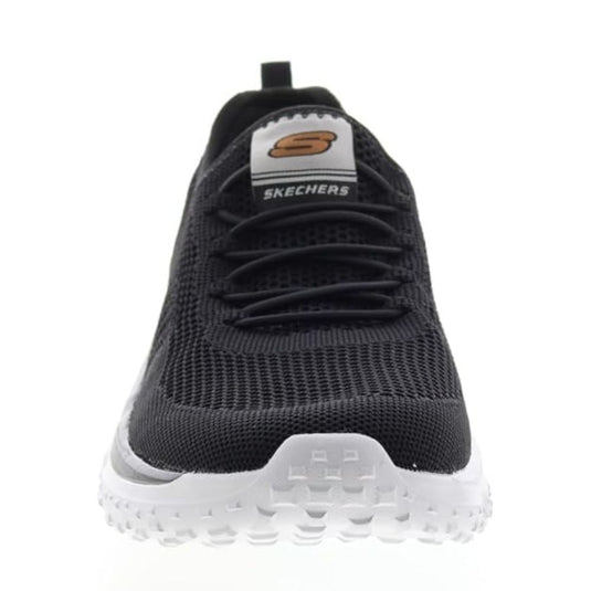 Skechers Men's Textured Walking Shoes with Slip-On Closure