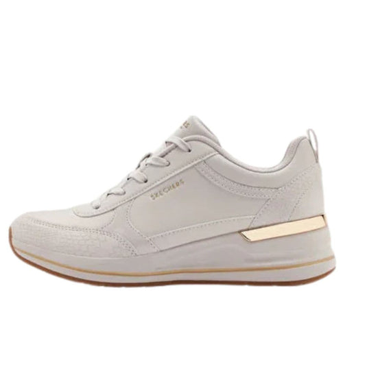 Skechers  Women's TRAINERS BILLION 2 FINE SHINE BEIGE