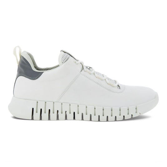 ECCO Men'S Gruuv M White White