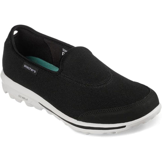 Skechers Women's  Ladies Go Walk Classic Black Slip-On Trainer