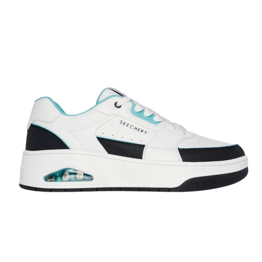 Skechers Men's  Uno Court-Low Post Natural Grey Men Casual Lifestyle Shoes