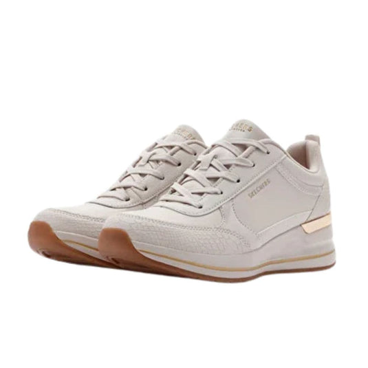 Skechers  Women's TRAINERS BILLION 2 FINE SHINE BEIGE