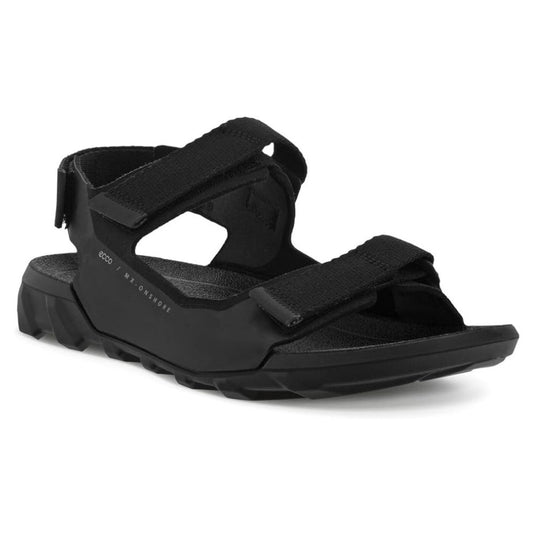 ECCO Men's   Mx Onshore 3-Strap Water Friendly Sport Sandal, Black, 10 UK