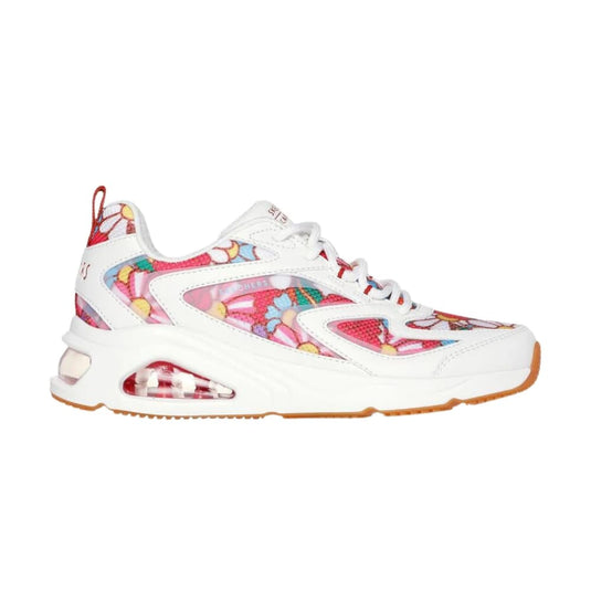 Skechers Women's no Ricardo Cavolo Spring Bloom White Multi Casual Shoes