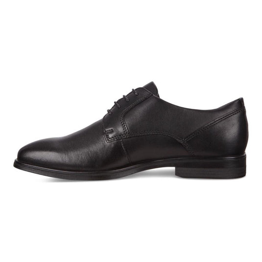 ECCO men queenstown plain-toe derby shoes