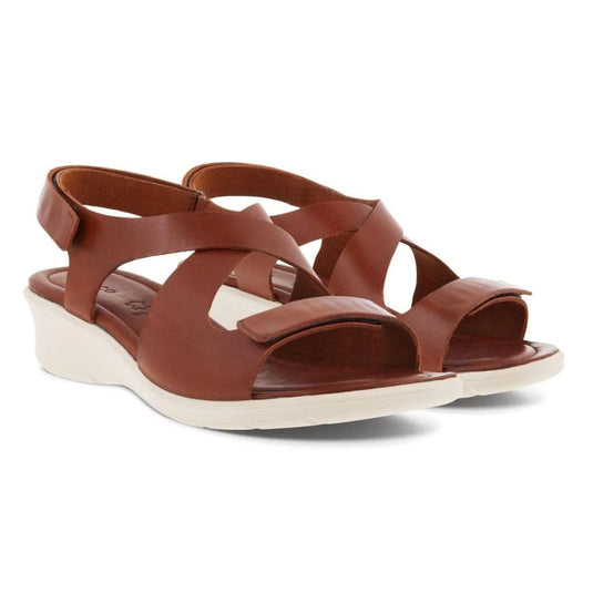 Ecco Women's Felicia Sandal Cognac Palermo V3